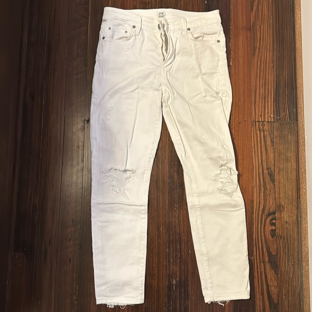 Citizens of humanity white jeans 27